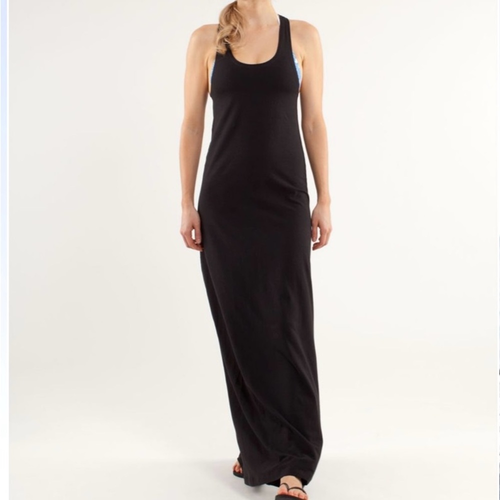 Lululemon heatwave Maxi dress Black S
